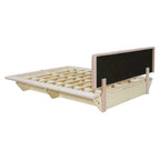 Cama flotante tamaño queen con luz LED y USB