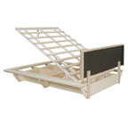Cama flotante tamaño queen con luz LED y USB