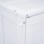 Cama Murphy de madera tamaño queen con escritorio giratorio, gabinete plegable