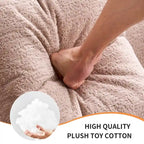 Sofá clásico de 4 plazas 110 Foam con 4 almohadas para apartamento