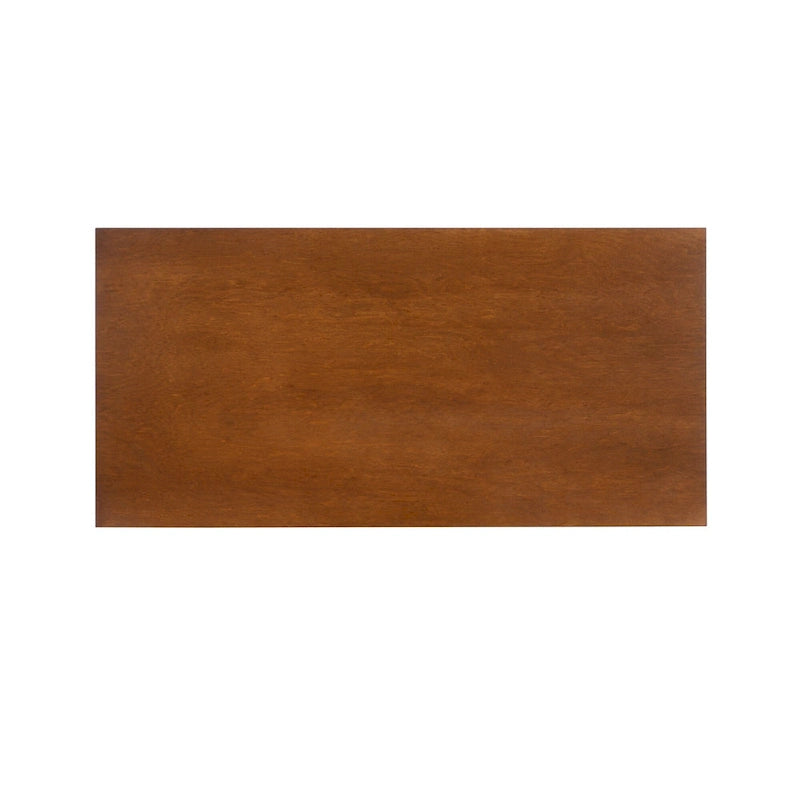 Mesa de centro Mid-Century con estante inferior - 47 - Marrón