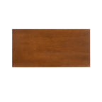 Mesa de centro Mid-Century con estante inferior - 47 - Marrón