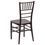 Silla Chiavari apilable de resina - Asientos para hostelería y eventos