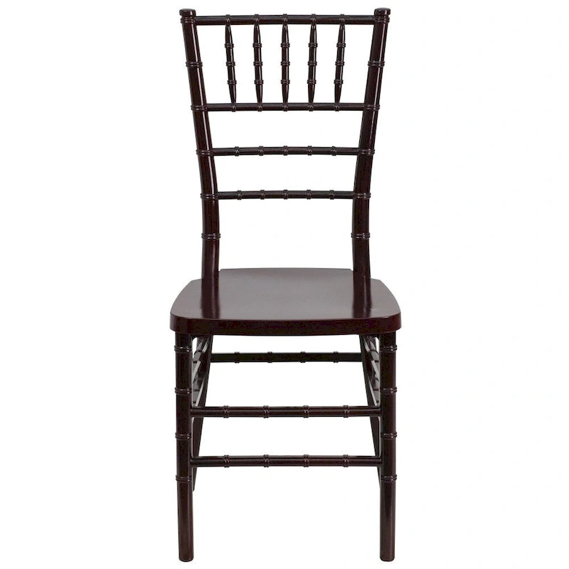 Silla Chiavari apilable de resina - Asientos para hostelería y eventos