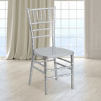 Silla Chiavari apilable de resina - Asientos para hostelería y eventos