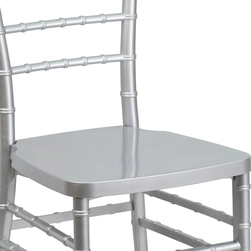 Silla Chiavari apilable de resina - Asientos para hostelería y eventos