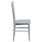 Silla Chiavari apilable de resina - Asientos para hostelería y eventos