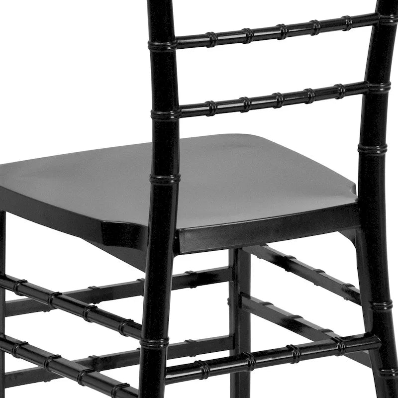 Silla Chiavari apilable de resina - Asientos para hostelería y eventos