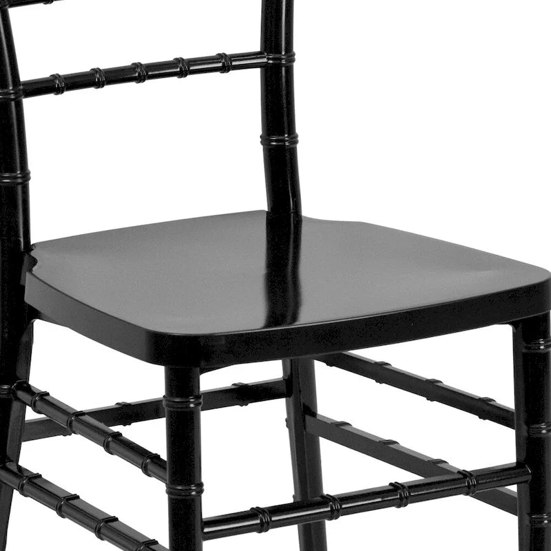 Silla Chiavari apilable de resina - Asientos para hostelería y eventos