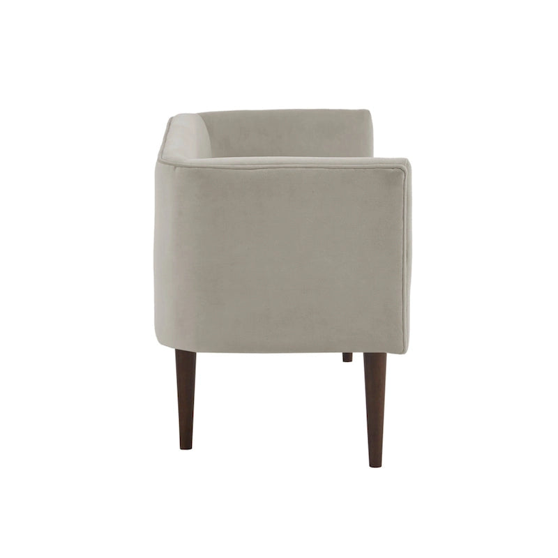 Banco auxiliar color crema