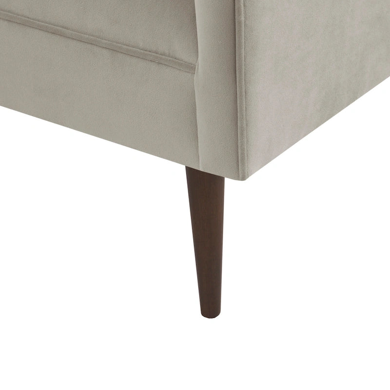 Banco auxiliar color crema