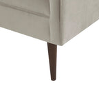 Banco auxiliar color crema