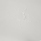Sillas de comedor modernas de piel sintética en blanco crema (juego de 2) - N/A