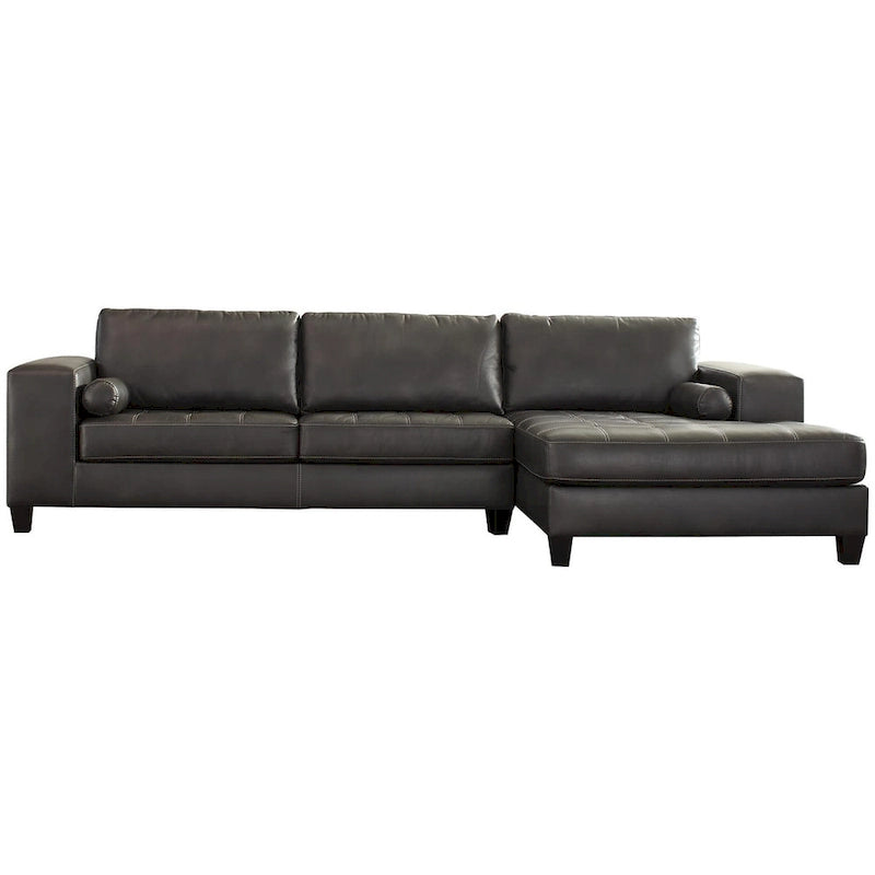 Seccional de 2 piezas con chaise lounge