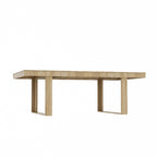 Mesa de conferencias para oficina de 86.6 pulgadas de ancho x 47.2 pulgadas de profundidad con base de madera