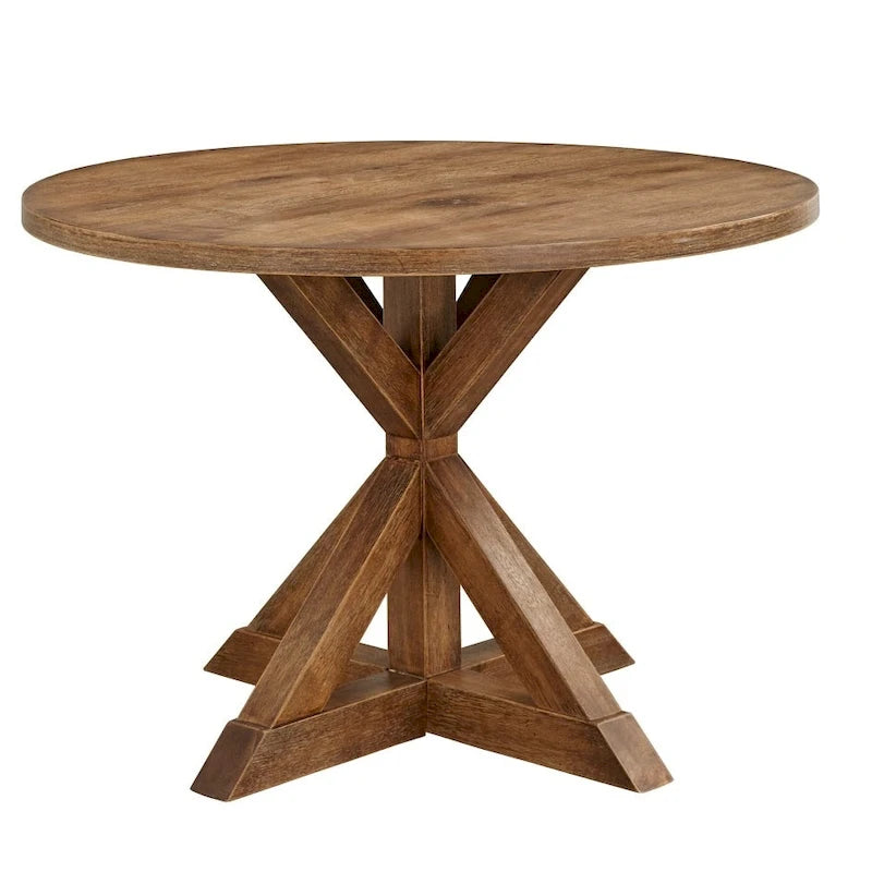 Mesa de comedor de pedestal