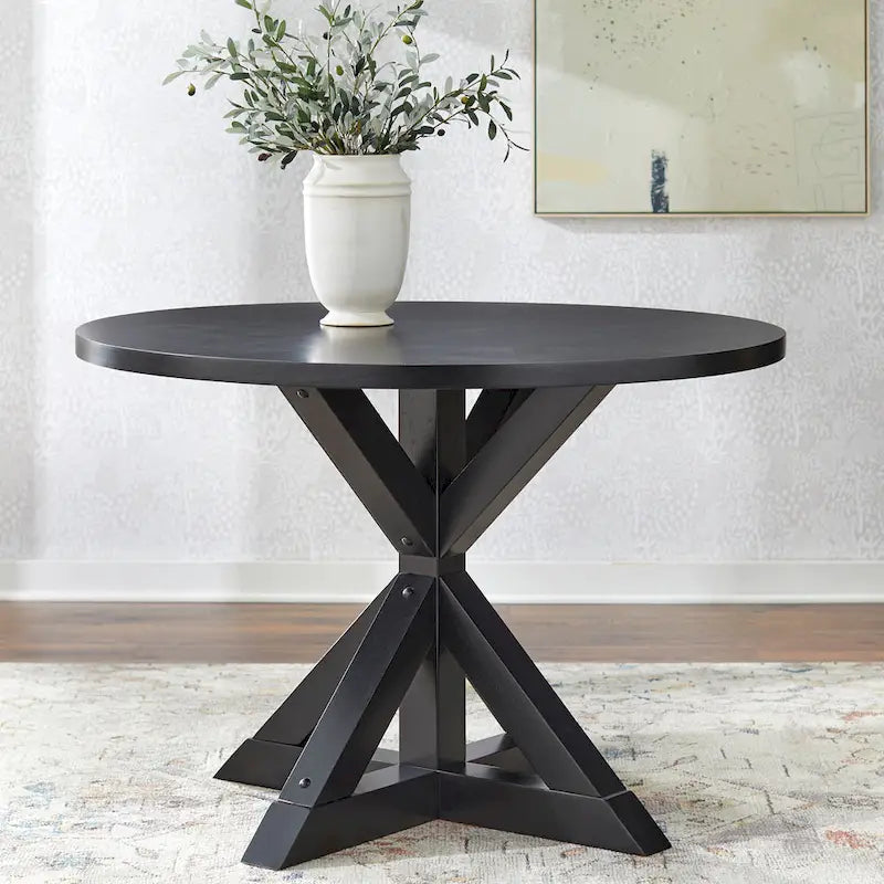 Mesa de comedor de pedestal