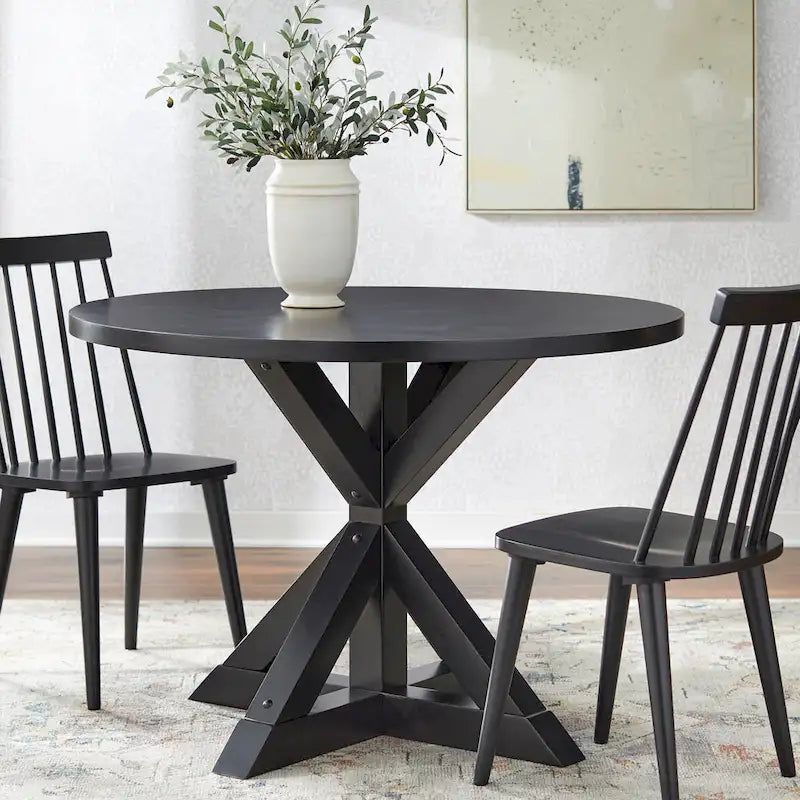 Mesa de comedor de pedestal