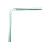 Mesa Consola de Cristal Ombré - Transparente/Azul - 43.3 x 13.8 x 29.5 - 43Ax14Px30Al