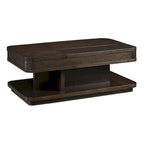 Mesa de Centro Rectangular de Doble Elevación