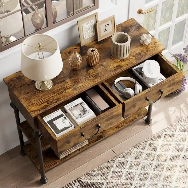 Mesa Consola con Cajones