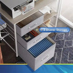 Archivador móvil de 3 cajones - 15.75P x 29.53An x 26.77Al