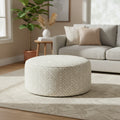 Passageway Vanilla Cocktail Ottoman