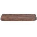 Asiento de madera rústica de nogal para taburetes de bar de metal de colores